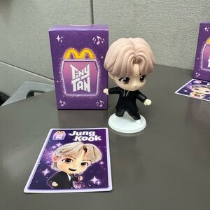Mcdonald’s TinyTAN Jung Kook Figurine with Card